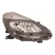 Renault Clio 2009-2012 Black Inner Halogen Head Lamp Unit Driver Side